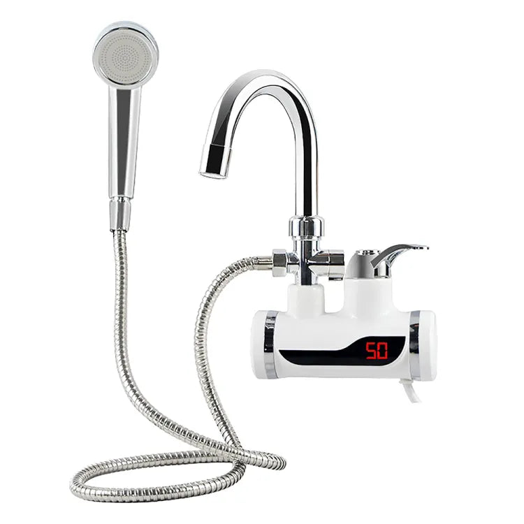 Electric Instant Water Heater Tap Shower With Hand Shower